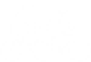 Couple on a bicycle, an icon